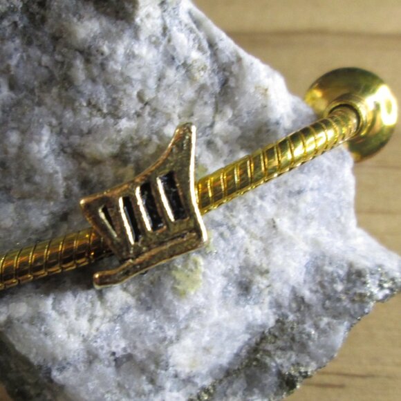 Antiqued Gold Plated 925 Silver Sleigh European Charm - Picture 2 of 10